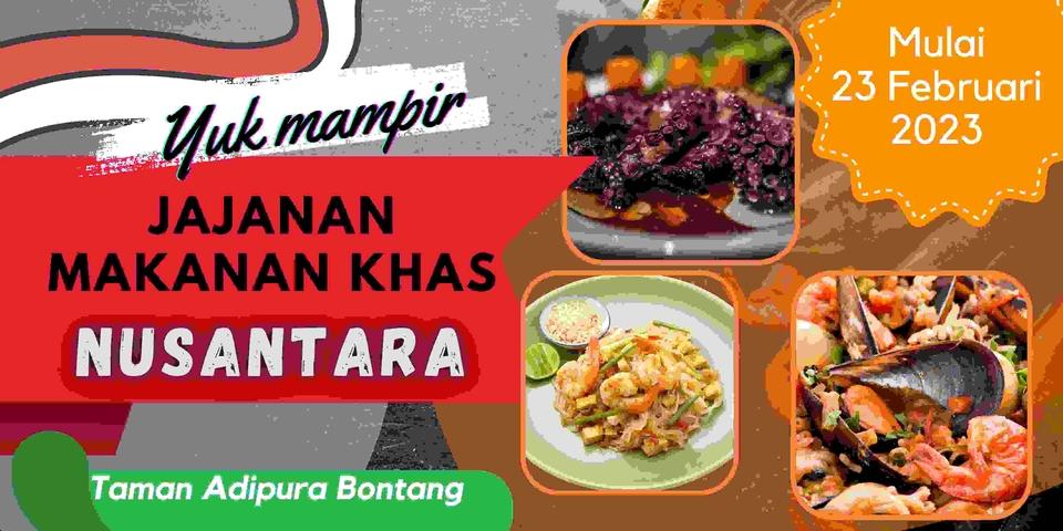 Banner Online - JASA DESAIN BANNER FESTIVAL FOOD - 4