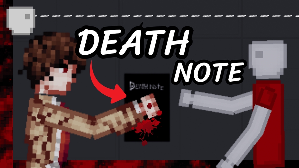 ออกแบบCanvaโปสเตอร์สไตล์Death Note