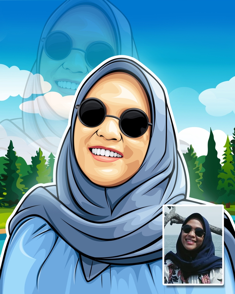 Gambar dan Ilustrasi - Jasa Editing Vector/ Kartun (Wedding/ Birthday/ Graduation/ farewell) - 2