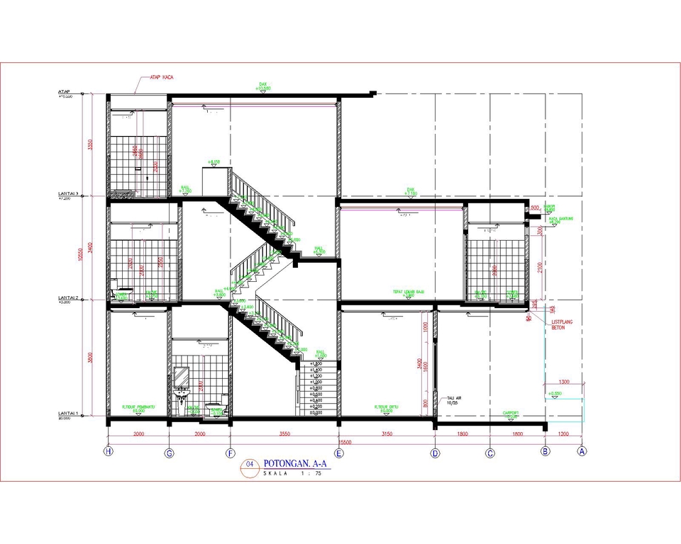 CAD Drawing - Jasa kursus software Autocad dan sketchup - 2