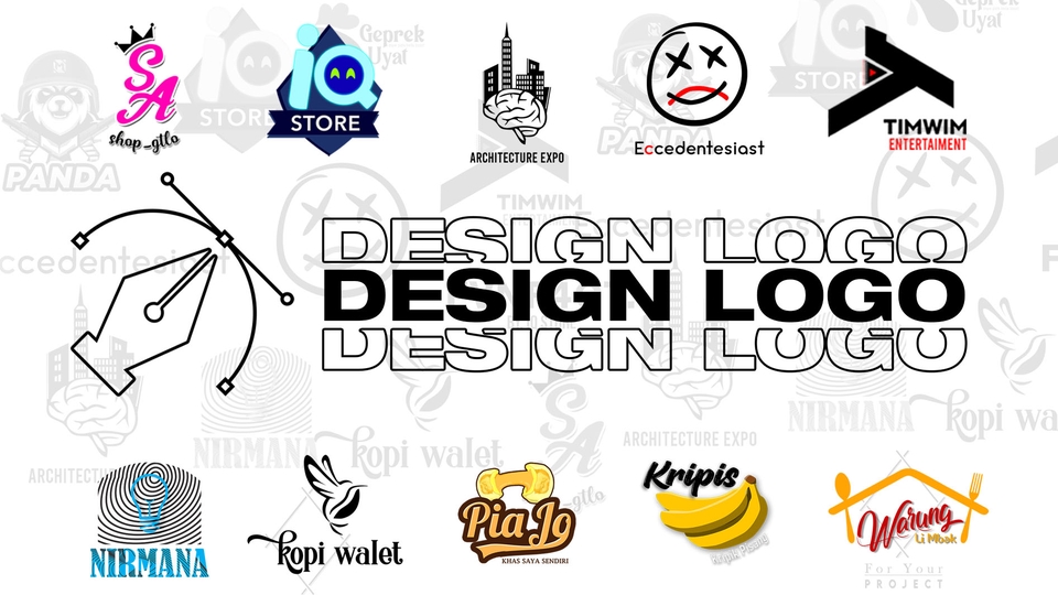 DESAIN LOGO BISNIS/BRAND, UMKM & FASHION