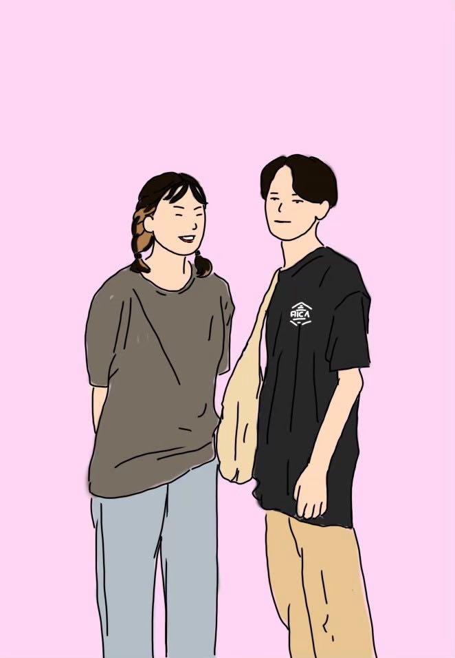 วาดแฟนอาร์ต - งานลายเส้น ลงสีมินิมอล - 5