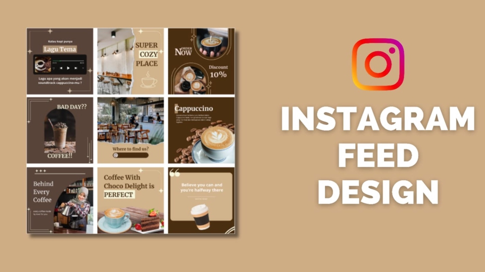 Banner Online - Desain Feed Instagram Harga Terjangkau| Unlimited Revisi - 1