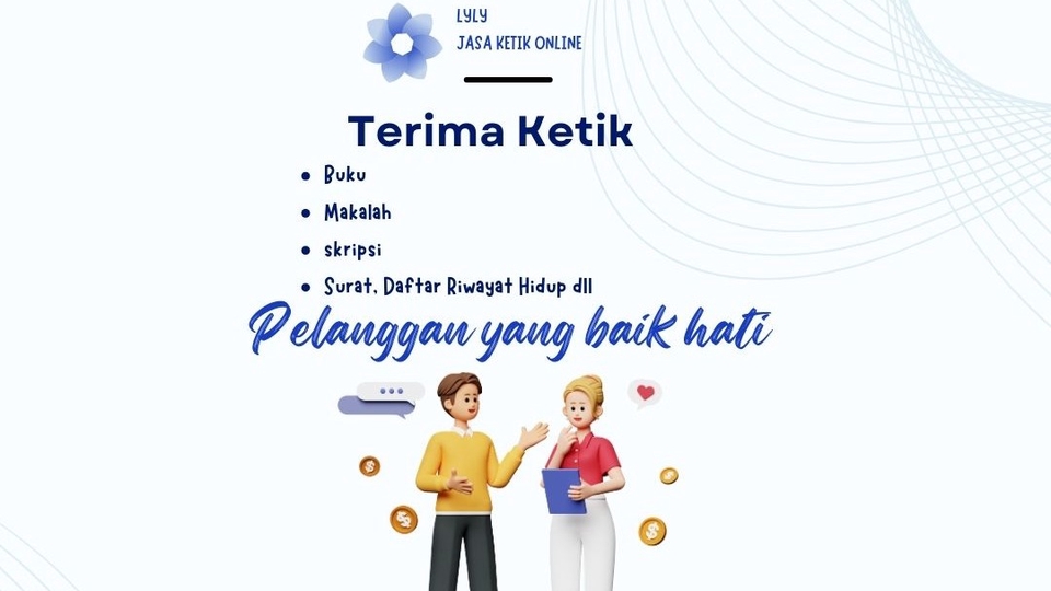 Pengetikan Umum - Jasa Ketik cepat dan murah - 1