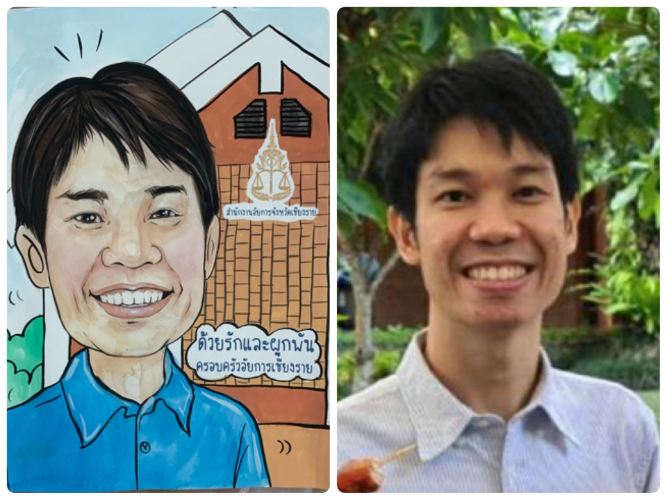 วาดภาพล้อเลียน - ภาพวาดการ์ตูนล้อเลียนเขียนมือ ( Painting ) - 3