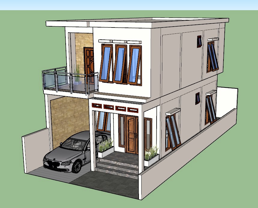 CAD Drawing - Desain Rumah Minimalis, (Recommended) - 2