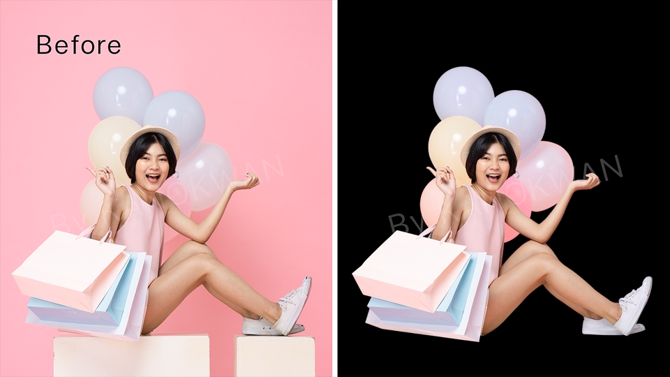 ไดคัท & Photoshop - รับงาน Retouch / Diecut รูปคน สินค้า และอื่นๆ คุณภาพดี - 7