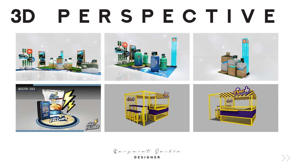 3D Perspective - Graphic Design Key Visual Event - 6