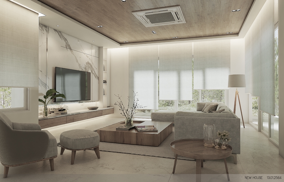 3D Perspective - ออกแบบตกแต่งภายใน รับเหมา และรับทำภาพสามมิติภายใน - 30