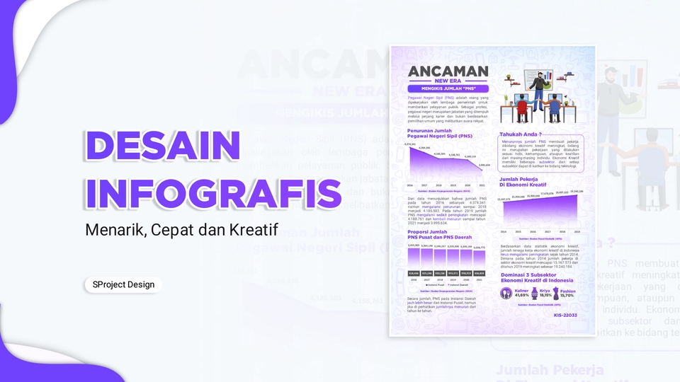 Infografis - DESAIN INFOGRAFIS MENARIK, CEPAT DAN KREATIF - 1