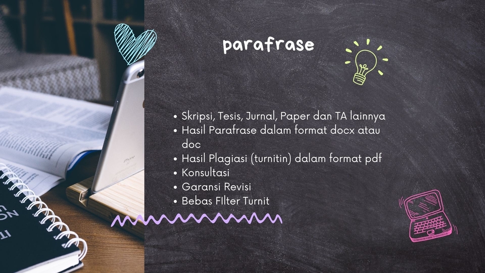 Jasa Cek Turnitin Online Termurah - PARAFRASE JURNAL, TESIS, SKRIPSI, TUGAS AKHIR 1-2 hari