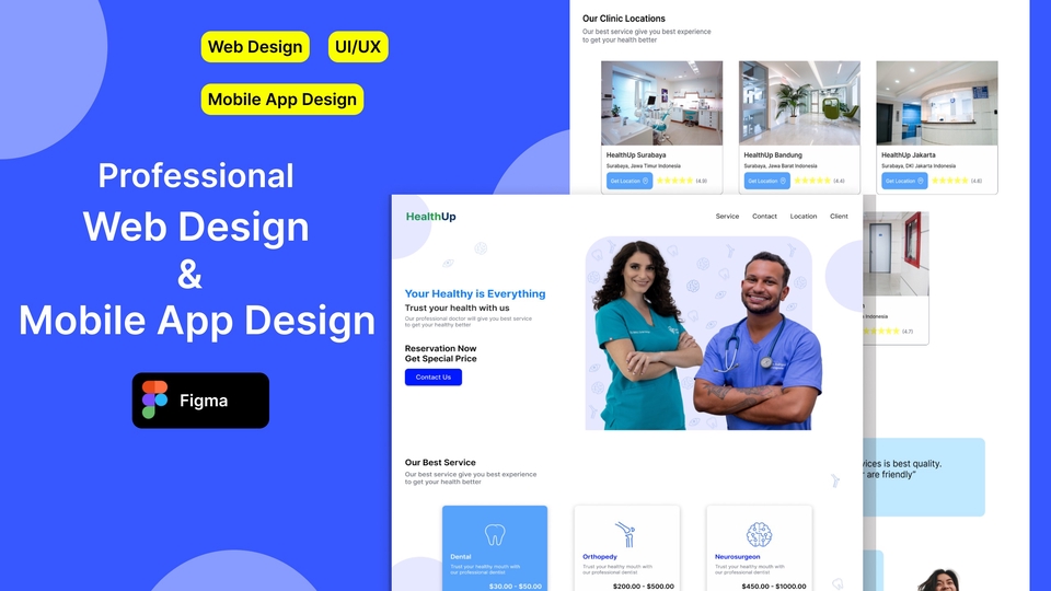 UI & UX Design - Profesional UI/UX Design Mobile dan Website - 1