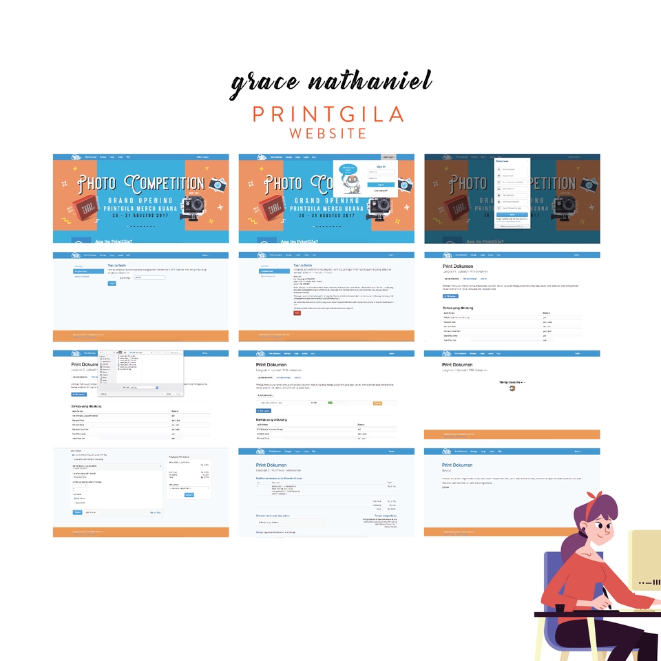 Design UI UX for Website, Apps, & Vending Machine