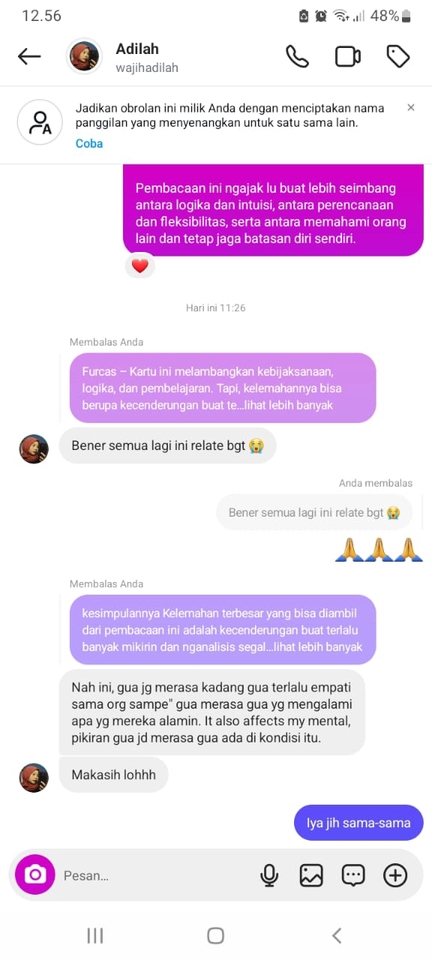 Pengembangan Diri - Jasa Curhat & Bacaan Tarot – Menemani, Membuka, Menyembuhkan - 5