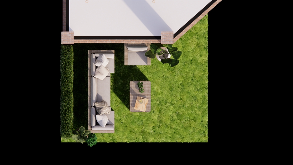 ออกแบบ perspective บ้าน 3 มิติ รับออกแบบบ้าน 3d