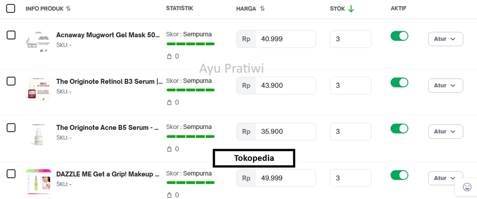 Jasa upload produk Tokopedia, update produk toko online, upload massal produk marketplace.