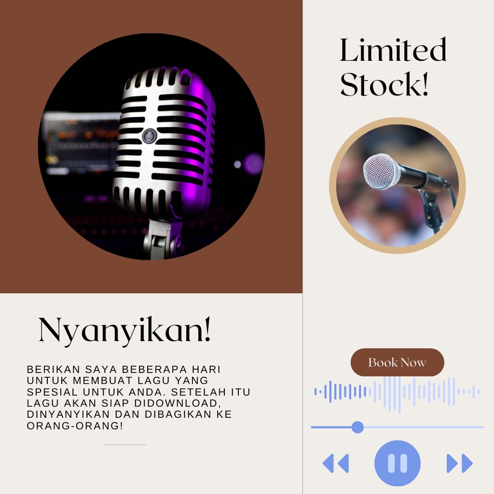 Sound Effects -  Jasa buat lagu. Lagu Custom Semua Genre & Bahasa/Instrumental, Pop, Rock, EDM, Gaming, Video - 6