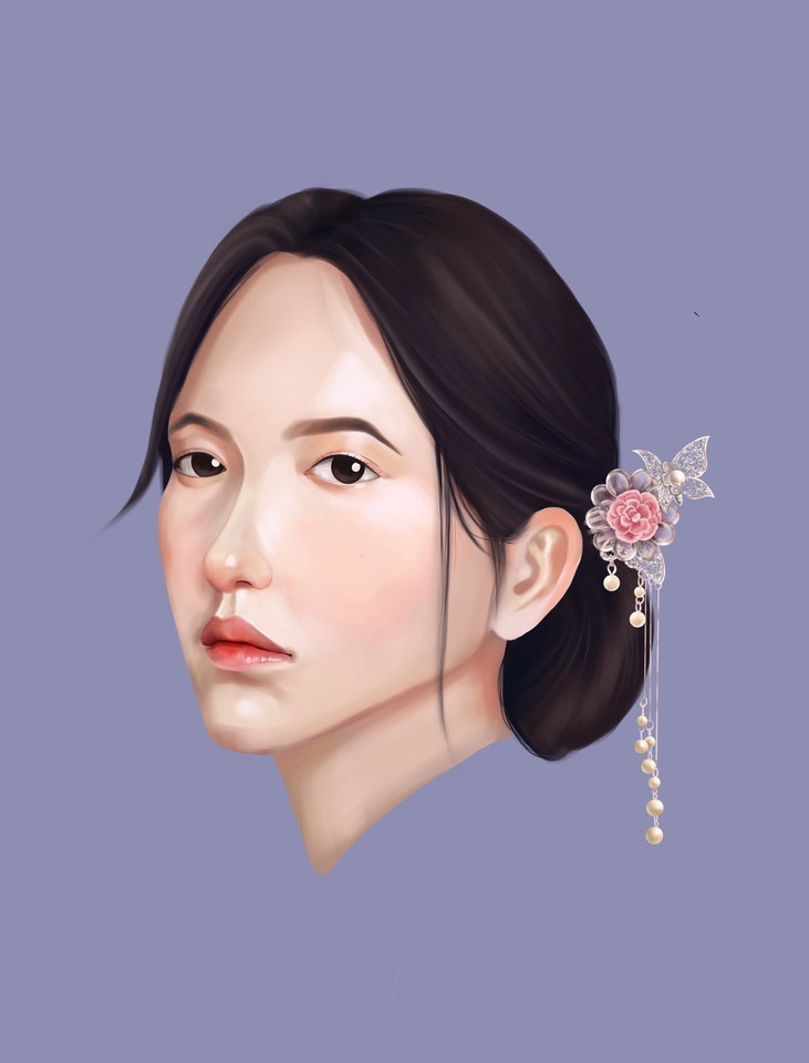 รับวาดภาพเหมือน สวยๆ สไตล์การ์ตูน