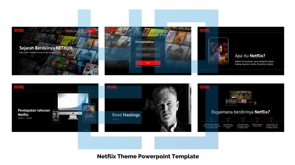 Desain Slideshow PPT Keren Sesuai Theme