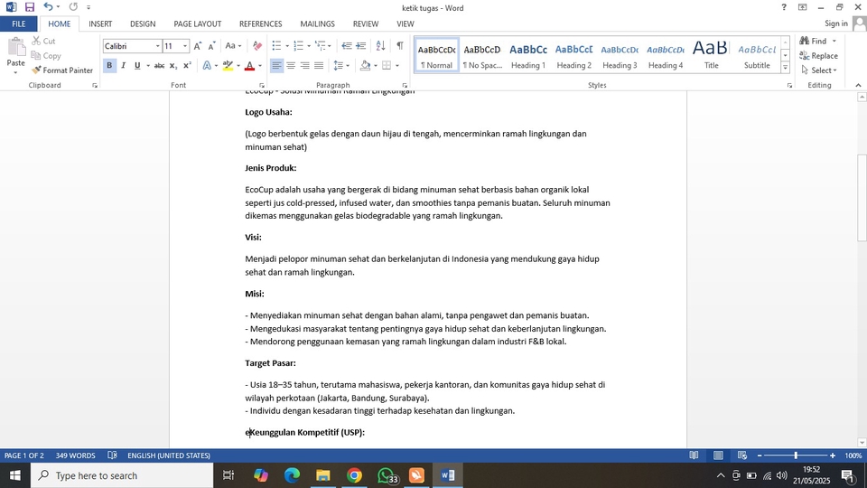 Jasa Pengetikan Online: Ketik Dokumen, Skripsi, Makalah, Tugas