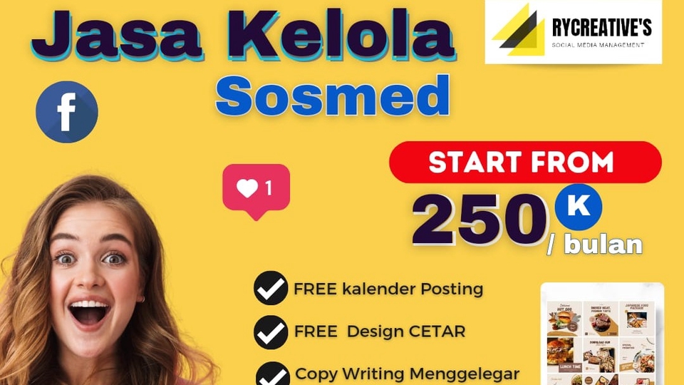 Digital Marketing - Konten Kreator / Jasa Pengelolaan Social Media - 1