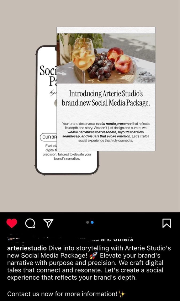 Jasa pembuatan caption Instagram untuk konten makanan, minuman, dan produk dengan desain visual yang menarik, untuk meningkatkan engagement akun media sosial Anda.