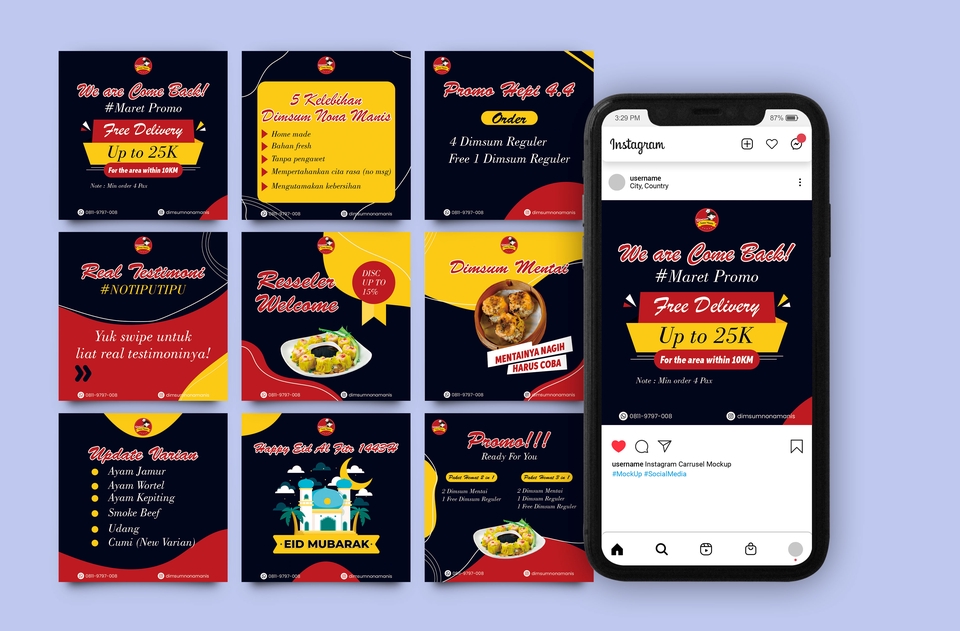 Banner Online - Desain Feed dan Story Instagram Murmer - 3