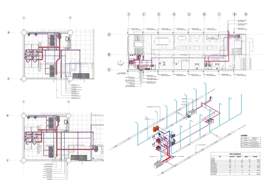 CAD Drawing - Jasa Gambar Kerja BIM - DED (ARS, STR, MEP) dengan REVIT - 20