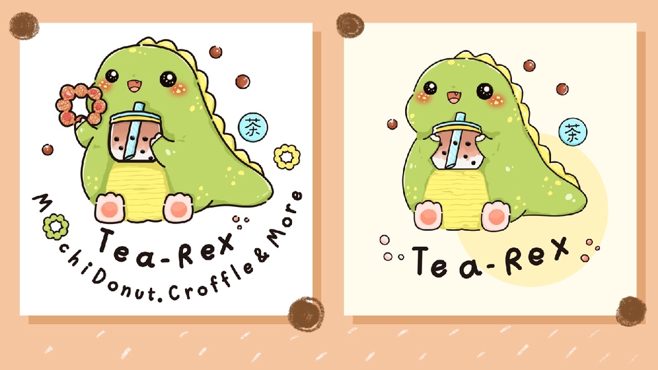 Logo - ออกแบบโลโก้ สไตล์การ์ตูนน่ารัก - 5