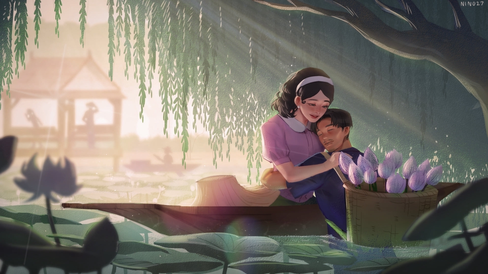 วาดภาพประกอบ - รับวาดภาพประกอบ วาดการ์ตูน ปกนิยาย โปสเตอร์ Digital Painting - 3