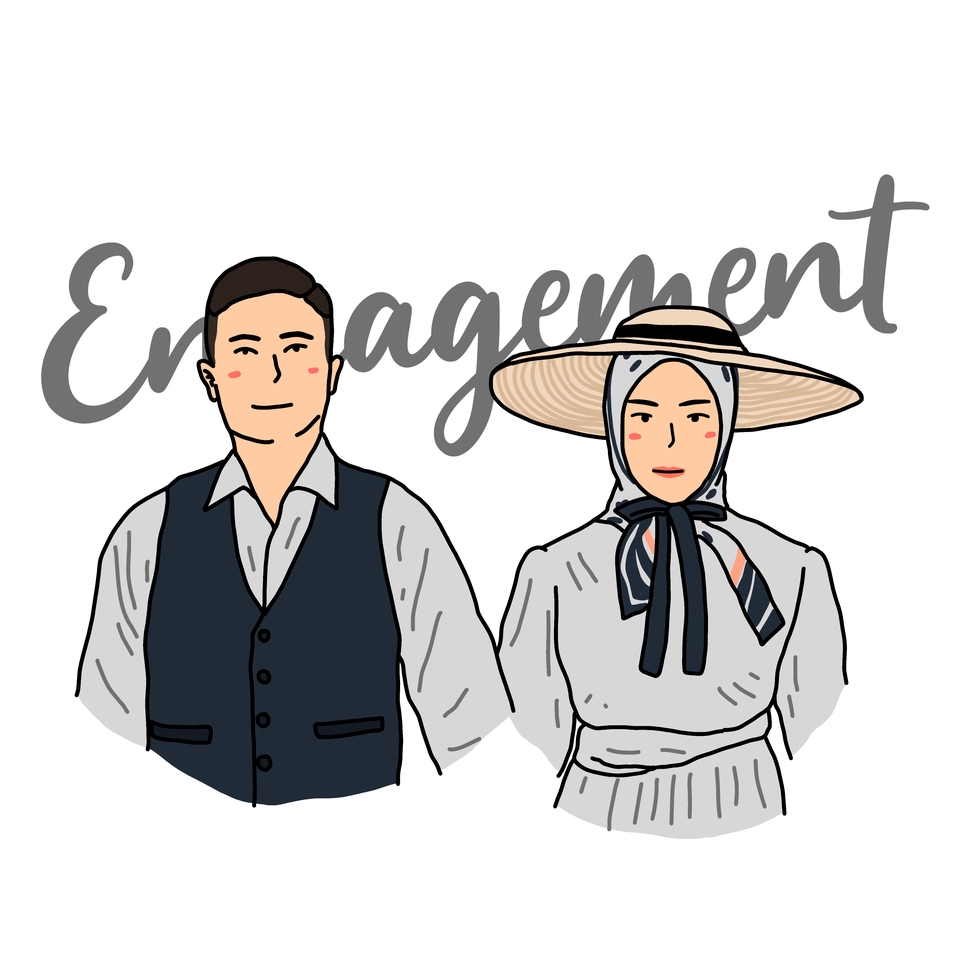 Gambar dan Ilustrasi - Ilustrasi wajah kartun/ilustrasi wajah digital - 3