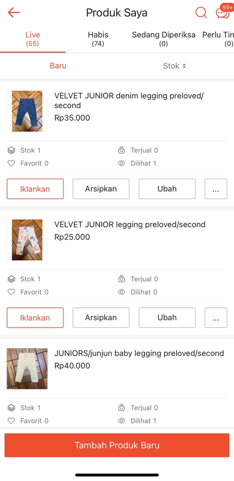 Jasa upload produk di marketplace, upload produk legging anak velvet junior, upload produk toko online, jasa scrape dan upload produk, jasa update produk, upload produk di tokopedia, jasa upload produk shopee, jasa upload produk lazada.