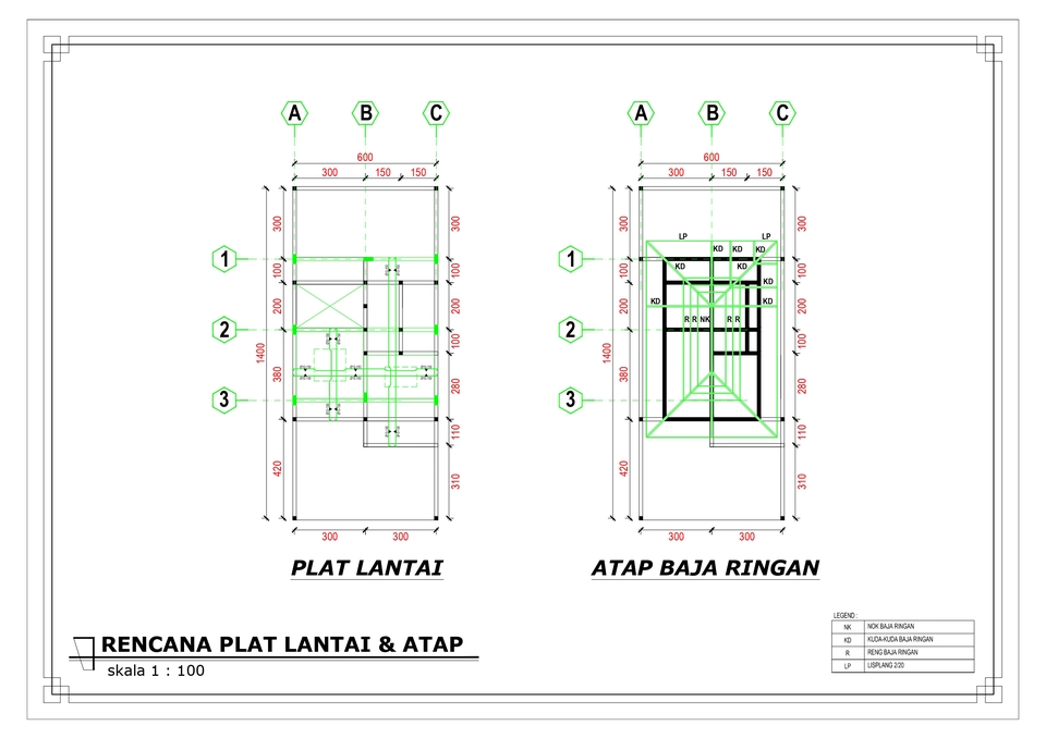 CAD Drawing - JASA GAMBAR 2D, 3D, RAB, IMB DLL - 8