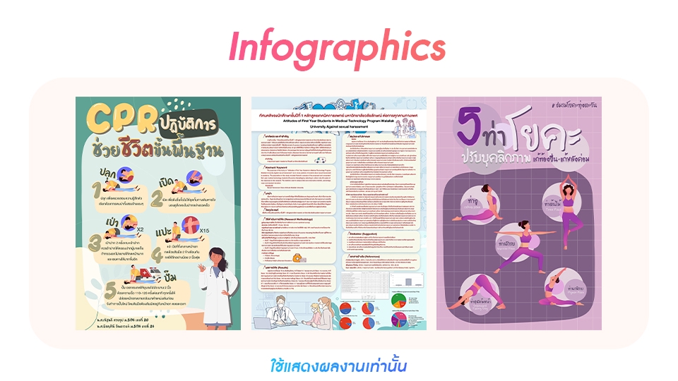 Infographics - รับออกแบบ Infographic งานไว งานด่วน เสร็จทันภายใน 24 ชม. ราคาสบายกระเป๋า - 7