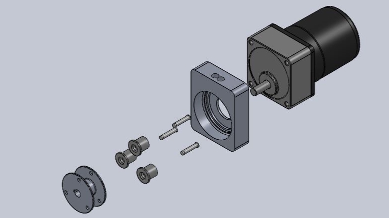 เขียนแบบวิศวกรรมและออกแบบโครงสร้าง - Tupe pump for 3D model - 1