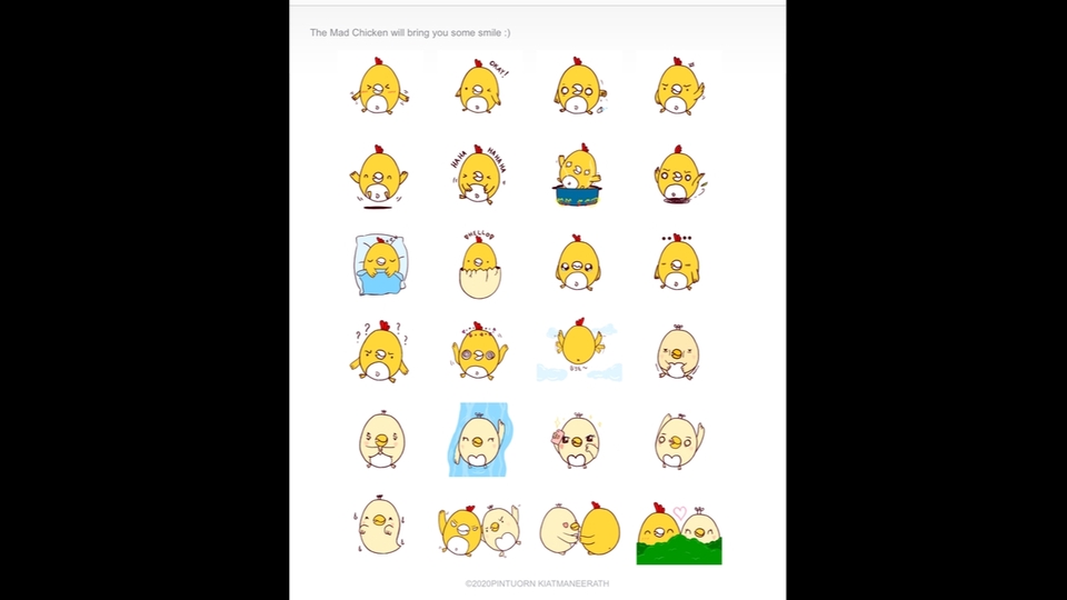 ออกแบบ LINE Sticker - สติ๊กเกอร์ไลน์รูปแบบต่างๆ ทั้งนำไปขายและใช้เอง ราคาน่ารัก (Stickers line)🌈 - 4