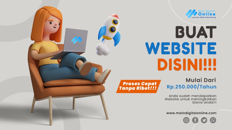 Web Development - Pembuatan Website Murah Untuk Mulai Usaha - 1