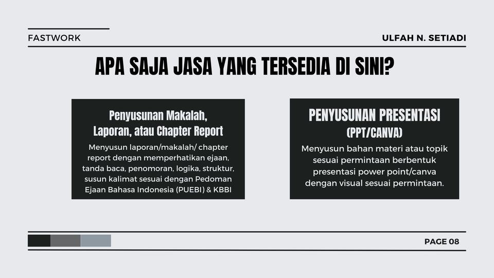 Pengetikan Umum - PEMBUATAN MAKALAH/LAPORAN/TUGAS  - 3