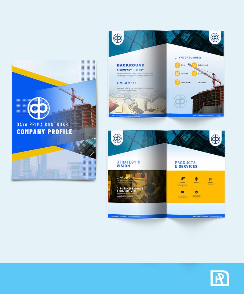 Portfolio & Resume - Desain Company Profile - 5