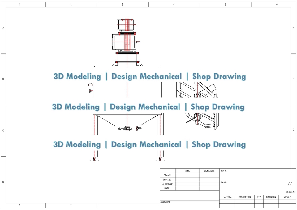 CAD Drawing - Design Mechanical - 11