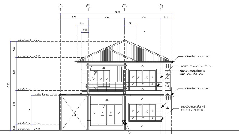 เขียนแบบวิศวกรรมและออกแบบโครงสร้าง - ออกแบบ เขียนแบบอาคาร ประมาณราคาก่อสร้าง พร้อมรายการคำนวณโครงสร้างและใบรับรองของสามัญวิศวกรโยธา (สย.) - 1