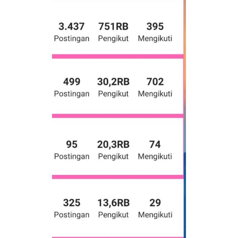 Tambah Followers - AKUN GACOR SIAP PAKAI FOLLOWERS INDONESIA DIJAMIN IMPRESSIONS BAGUS - 5