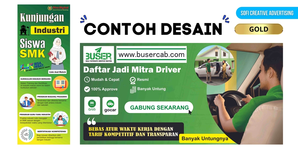 Banner Online - Jasa Desain Banner 1 Hari Jadi, Jasa Desain Spanduk - 2