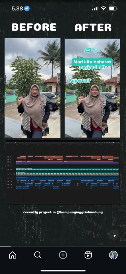 Video Editing - Jasa Edit Video Edukasi & Tugas Kuliah, Dari Muka Doang Jadi Full Interaksi - 5