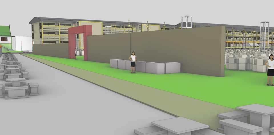 ทำโมเดล 3D - ขึ้นโมเดล 3D เพื่อใช้ในงาน presentation - 6
