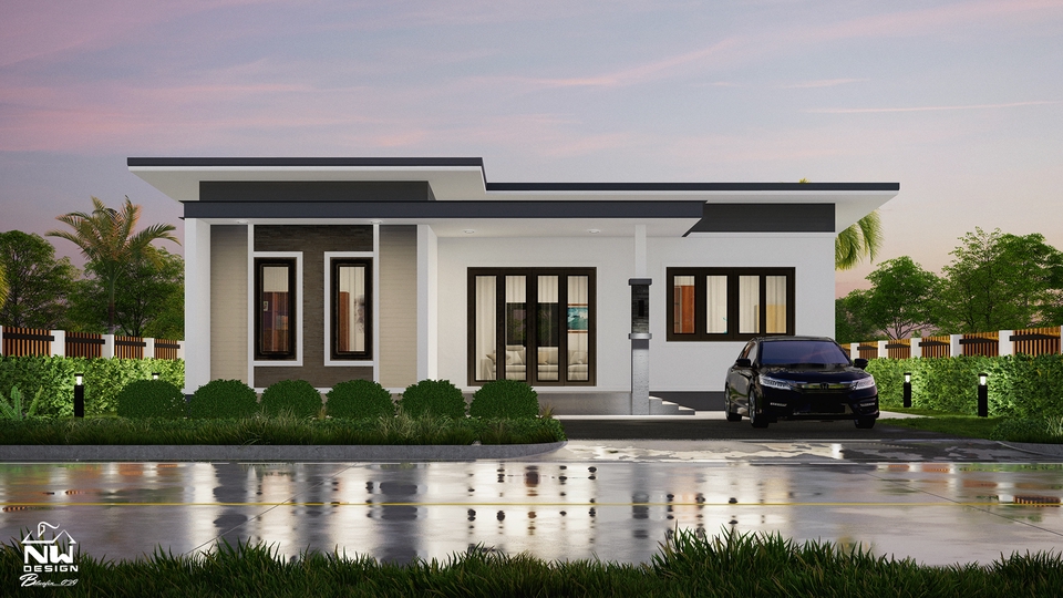 3D Perspective - 3D Perspective Interior Exterior and Video Present - 30