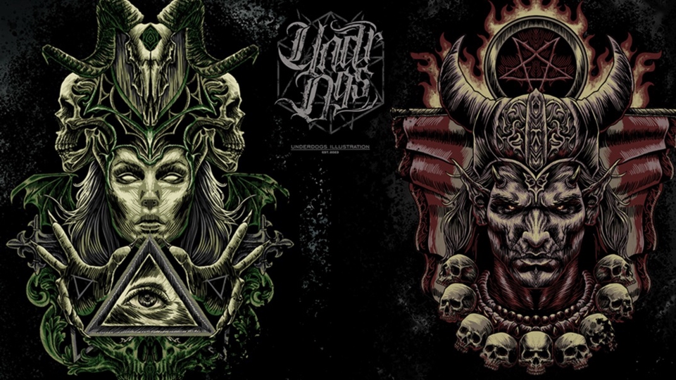 Jasa Desain Icon Game, Aplikasi, dan Website - Artwork ilustrasi untuk desain merch, cover album, dsb.