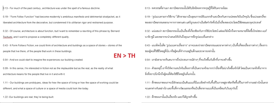 แปลภาษา - รับแปลเอกสาร/บทความ TH-EN และ EN-TH - 2