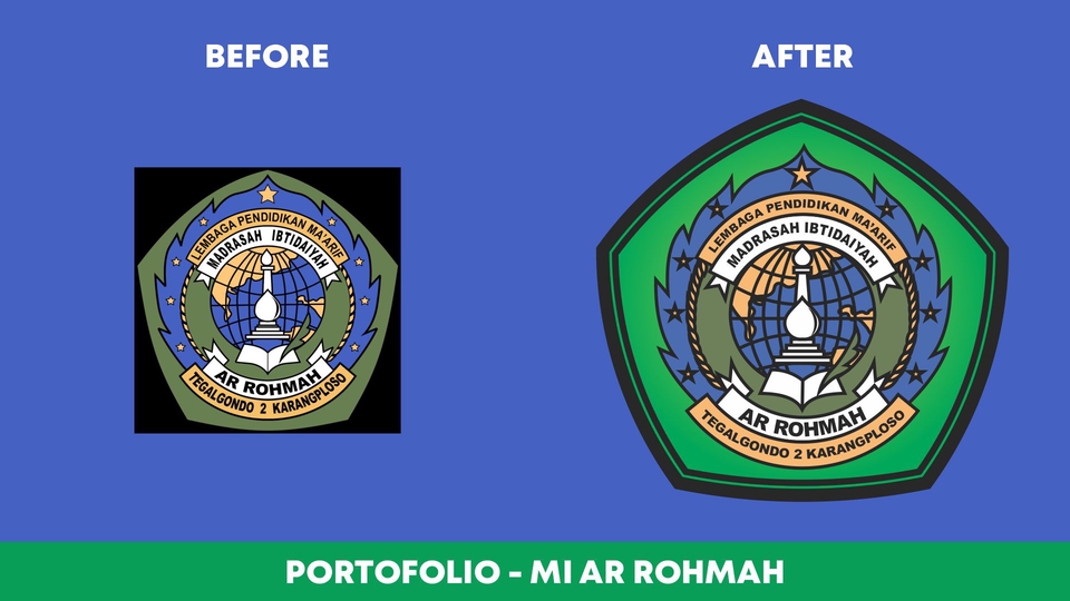 Edit Gambar & Photoshop - Tracing / Redraw / Gambar Ulang Logo atau Gambar Bitmap menjadi Vector - 5