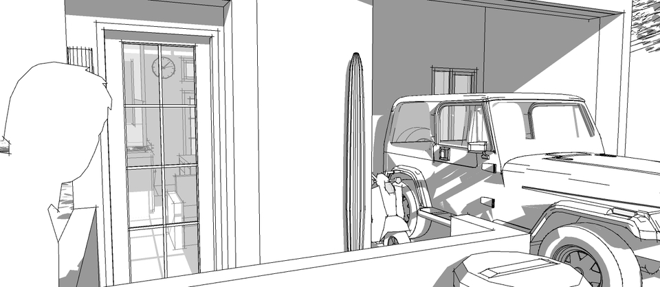 3D & Perspektif - Butuhrancangandesain Arsitektural Rumah Tinggal, Kost, Kantor, Cafe, Sekolah, Siteplan, dll. - 19